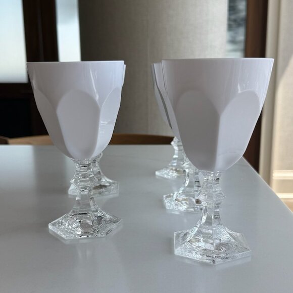 Set of 5 Mario Luca Giusti Plastic Outdoor Glasses - Picture 1 of 2